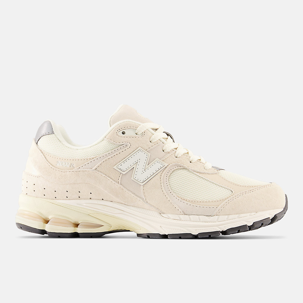 New Balance 2002R Shoes Calm Taupe with Angora and Silver Metalic